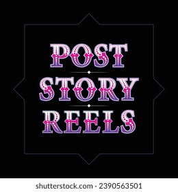 Truck_Art_Trendy Font_Modern_Social Media and Digital_post_Typography_for_Mobile_App_and_UI_UX _T-shirt Design_Vector.