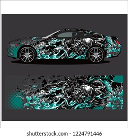 Truck,car And Vehicle 
abstract racing graphic kit background for wrap and vinyl sticker