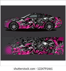 Truck,car And Vehicle 
abstract racing graphic kit background for wrap and vinyl sticker