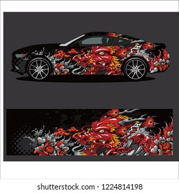Truck,car And Vehicle 
abstract racing graphic kit background for wrap and vinyl sticker