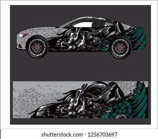 Truck,car And Vehicle 
abstract racing graphic kit background for wrap and vinyl sticker