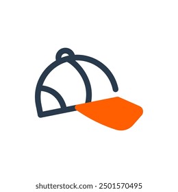 Trucker Hat Y2K Vector Icon Illustration