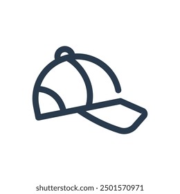 Trucker Hat Y2K Vector Icon Illustration