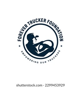 Truckers logo inspiration , driving, delivery, logistics