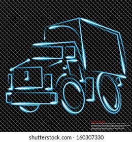 trucking, car