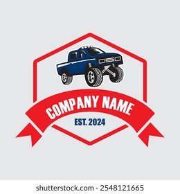 trucking logo , container logo vector