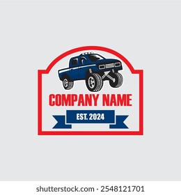trucking logo , container logo vector
