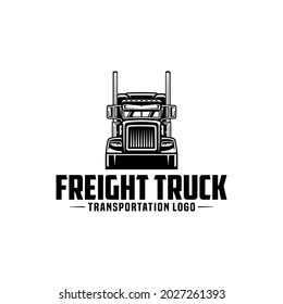 Trucking logo. Premium vector logo design isolated. Ready made logo concept