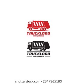Trucking logo. Premium vector logo design isolated. Ready made logo concept