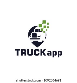 Trucking Logo Vector