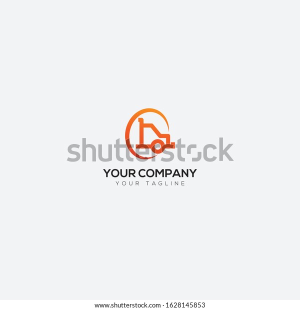 trucking simple logo, fast\
truck logo