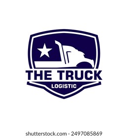 Trucking Truck Logo Logistic Company Logo. Premium Vector Truck Logo Vector