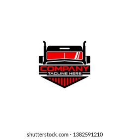 Trucking Vector Logo Design Template