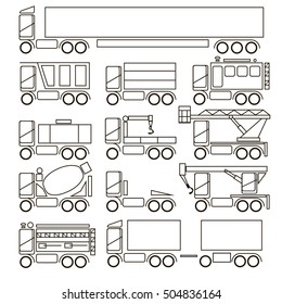 Trucks , special vehicles .