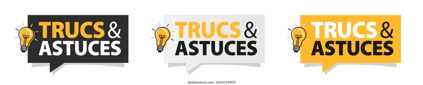 Trucs et astuces, Tipps und Tricks auf Französisch