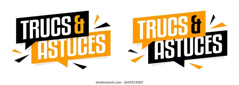 Trucs et astuces, Tips and Tricks em Francês