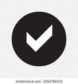 true black vector icon x. The correct black sign sings. No wrong symbols. with transparent backgrounds