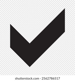 true black vector icon x. The correct black sign sings. No wrong symbols. with transparent backgrounds