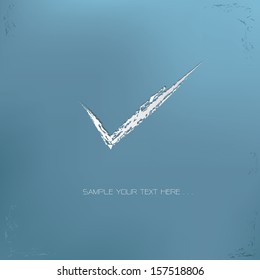 True Check mark symbol,vector
