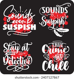 True Crime design bundle,  crime shows bundle  true crime junkie , true crime shirt ,murder bundle