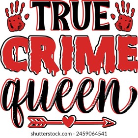 True Crime Queen True Crime design