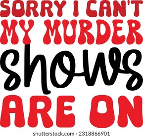 true crime svg design and eps file