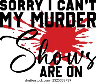 true crime svg design and eps file