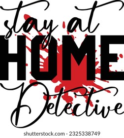true crime svg design and eps file