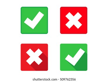 true or false button vector