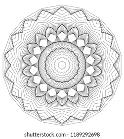 true geometric mandala