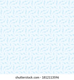 True ice seamless pattern in light blue
