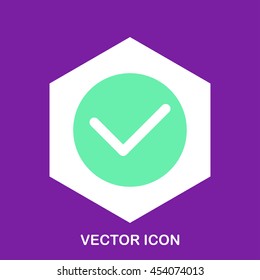 True icon, Done, Vector