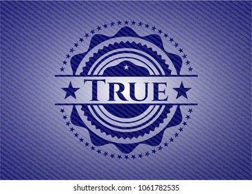   True jean background