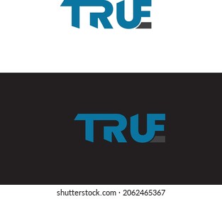 True Letter Logo For Your Company 