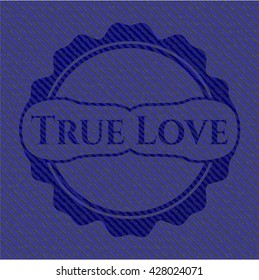 True Love jean background