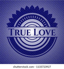 True Love with jean texture