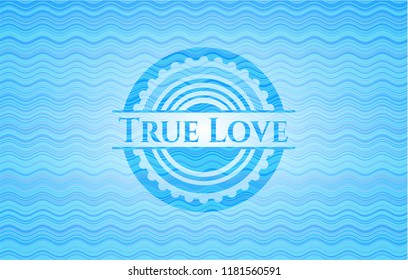 True Love water badge.