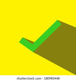 true sign vector icon