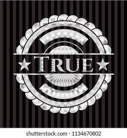 True silver emblem