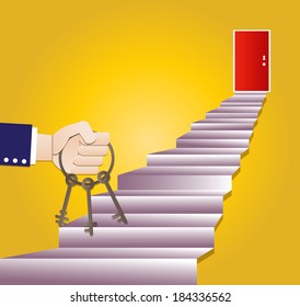 The true way with 3 key