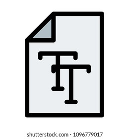 Truetype Font File