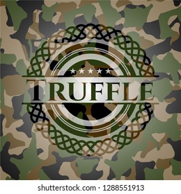 Truffle camouflaged emblem