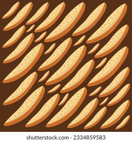 Truffle potato flat vector illustration. Cute fried truffle fries potato snack dish cartoon vector illustration for graphic design and decorative element