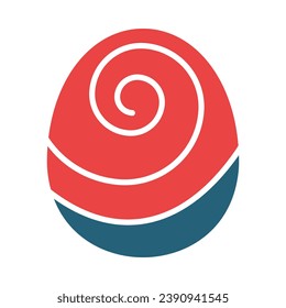 Truffle Vector Glyph Two Color Icon For Personal And Commercial Use.
