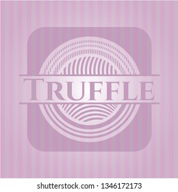 Truffle vintage pink emblem