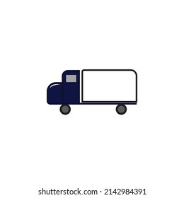truk logo illustration vector simple