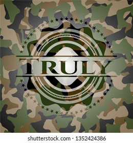 Truly camo emblem