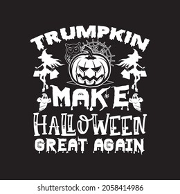 trump kin make Halloween great vector file