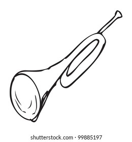 Trumpet cartoon