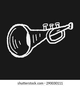 trumpet doodle